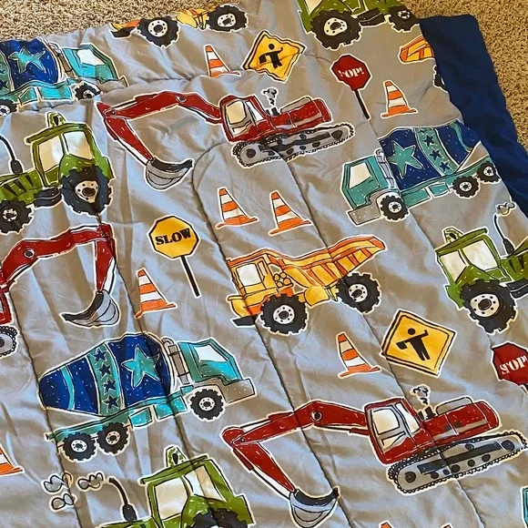 Construction Vehicle Themed Twin size Comforter - Picture 4 of 4